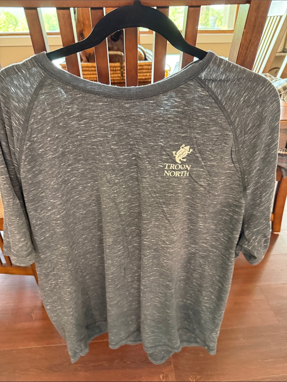 Gear For Sports Heathered Gray Logo Tee